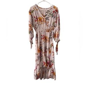 Abel the Label Floral Print Women's Dress Medium